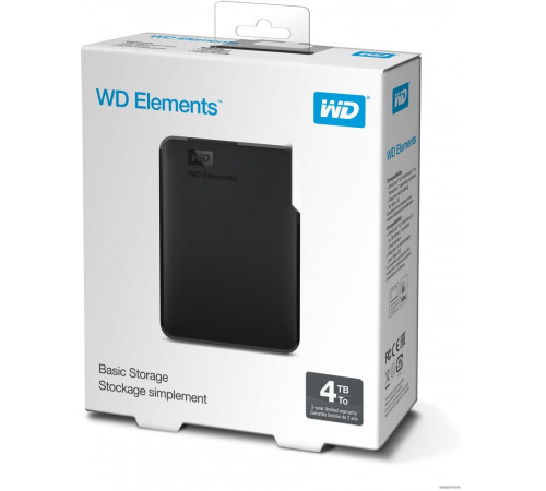 Внешний жёсткий диск Western Digital Elements Portable 5TB WDBU6Y0050BBK