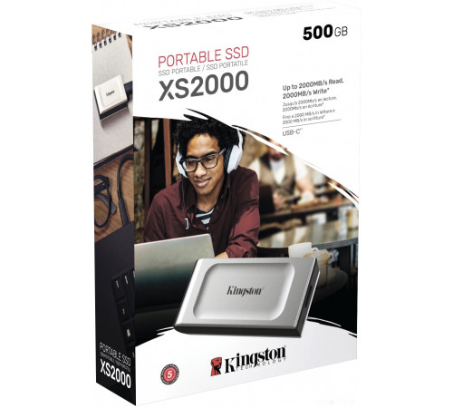 Внешний жёсткий диск Kingston XS2000 4TB SXS2000/4000G