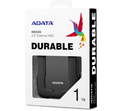 Внешний жёсткий диск A-Data HD330 AHD330-2TU31-CBK 2TB (черный)