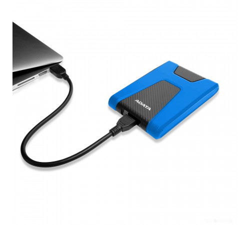 Внешний жёсткий диск A-Data DashDrive Durable HD650 2TB (синий)