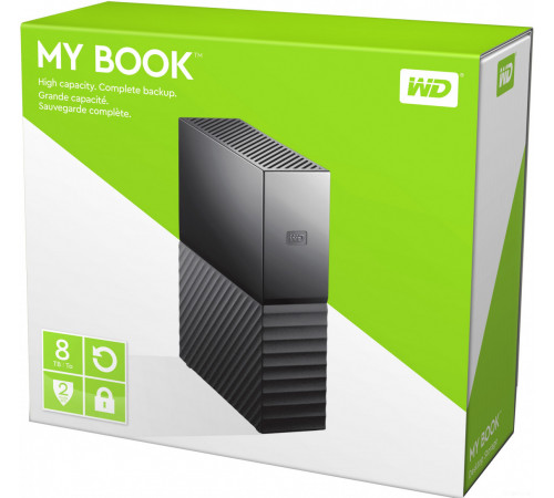 Внешний жёсткий диск Western Digital My Book 18TB WDBBGB0180HBK