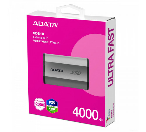 Внешний жёсткий диск A-Data SD810 4TB SD810-4000G-CSG
