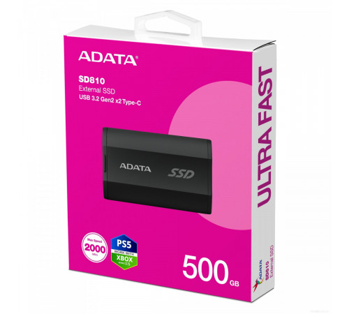 Внешний жёсткий диск A-Data SD810 500GB SD810-500G-CBK