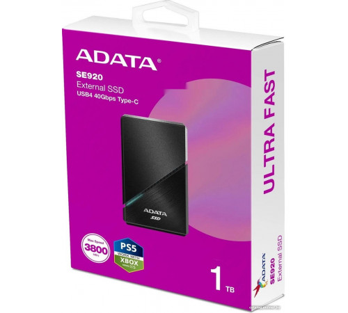 Внешний жёсткий диск A-Data SE920 1TB SE920-1TCBK
