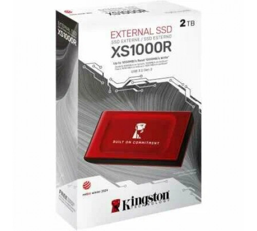 Внешний жёсткий диск Kingston XS1000 2TB SXS1000R/2000G