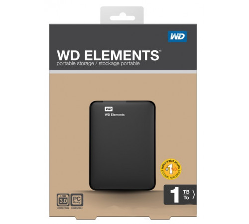 Внешний жёсткий диск Western Digital WDBUZG0010BBK