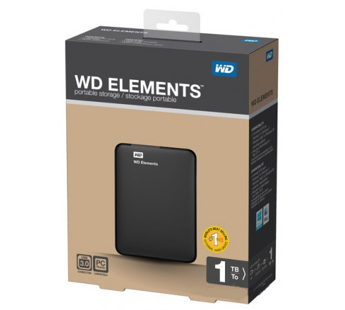 Внешний жёсткий диск Western Digital WDBUZG0010BBK