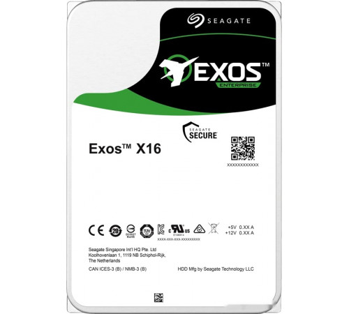 Жесткий диск Seagate Exos X16 10TB ST10000NM001G