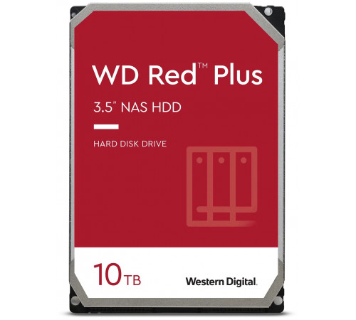 Жесткий диск Western Digital Red Plus 10TB WD101EFBX
