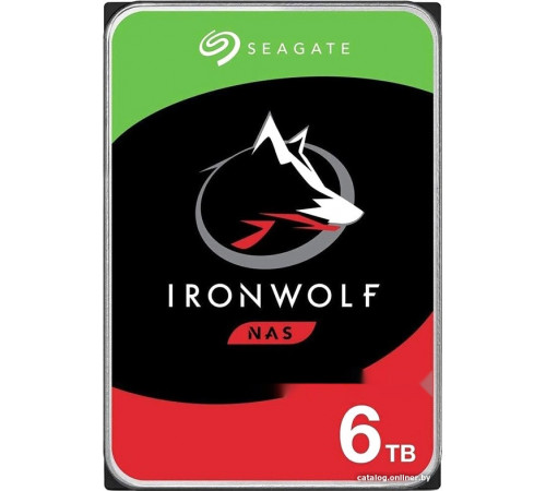 Жесткий диск Seagate Ironwolf 6TB ST6000VN006