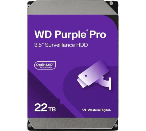 Жесткий диск Western Digital Purple Pro 22TB WD221PURP