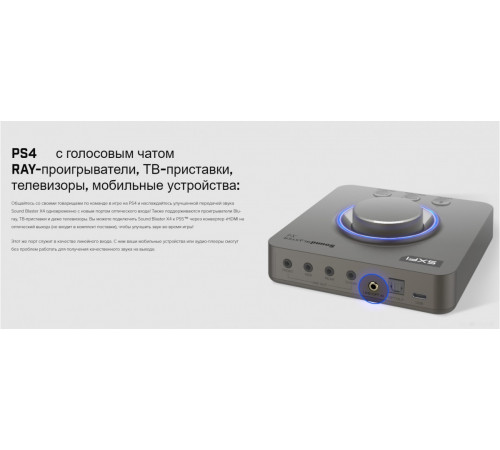 Звуковая карта Creative Sound Blaster X4