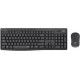 Клавиатура + мышь Logitech MK295 Silent (черный)