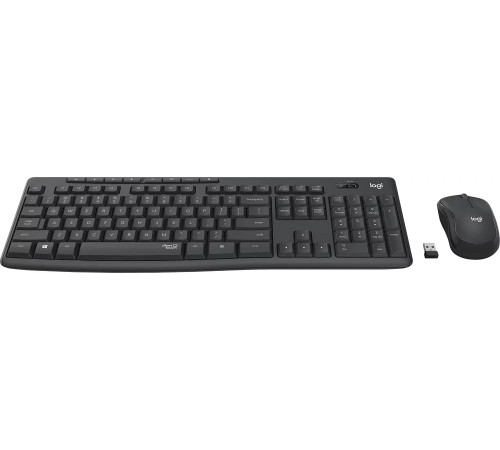 Клавиатура + мышь Logitech MK295 Silent (черный)