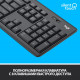 Клавиатура + мышь Logitech MK295 Silent (черный)