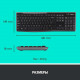 Клавиатура + мышь Logitech Wireless Combo MK275 920-007721
