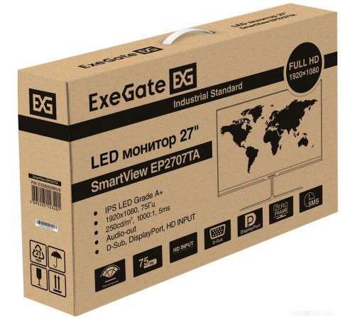 Монитор Exegate SmartView EP2707TA EX295529RUS