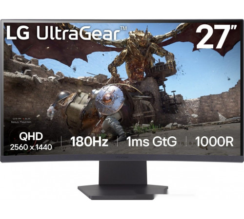 Монитор LG UltraGear 27GS60QC-B