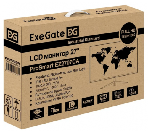 Монитор Exegate ProSmart EZ2707CA EX297650RUS
