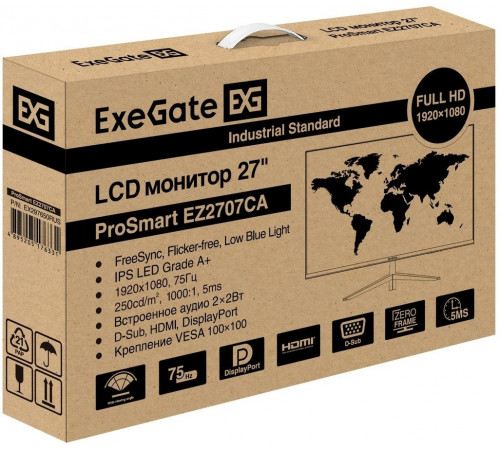 Монитор Exegate ProSmart EZ2707CA EX297650RUS