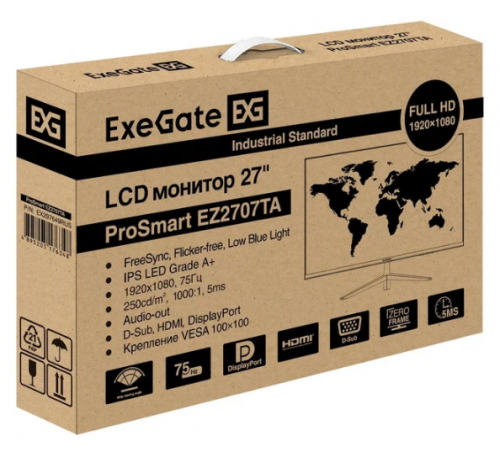 Монитор Exegate ProSmart EZ2707TA EX297649RUS