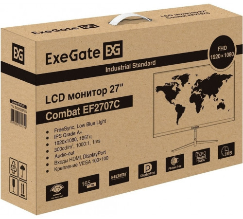 Монитор Exegate Combat EF2707C EX297306RUS