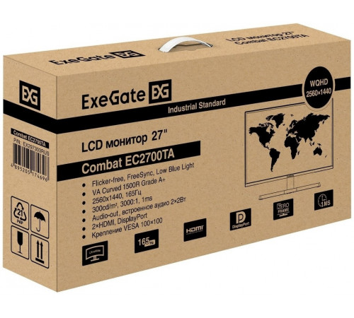 Монитор Exegate Combat EC2700TA EX297303RUS