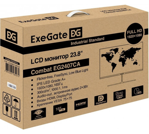 Монитор Exegate Combat EG2407CA