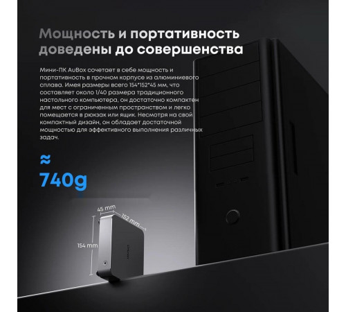Компьютер CHUWI AuBox I7-13620H/32GB/1TB/Win11Pro