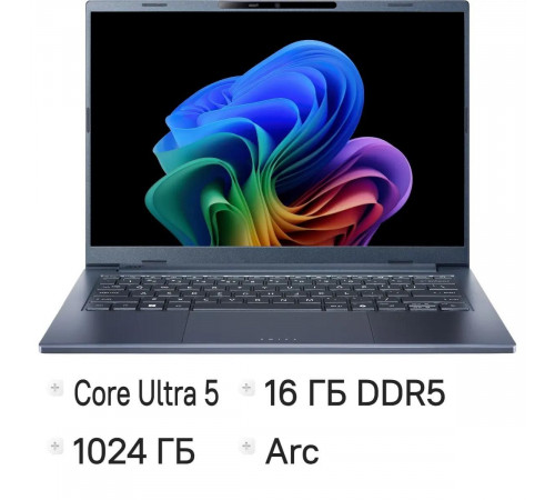 Ноутбук Acer Swift Go AI SFG14-75-58NB NX.JNBCD.007