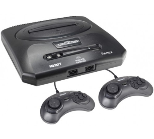 Игровая приставка Retro Genesis Remix Wireless 8+16 Bit (2 геймпада, 600 игр)