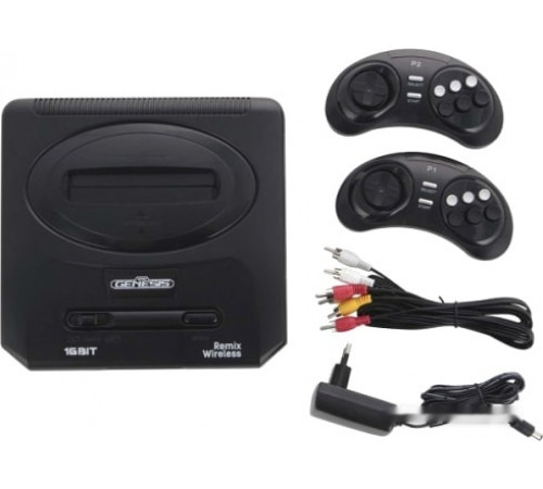 Игровая приставка Retro Genesis Remix Wireless 8+16 Bit (2 геймпада, 600 игр)
