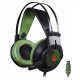 Компьютерная гарнитура A4Tech Bloody J450 (черный/зеленый)