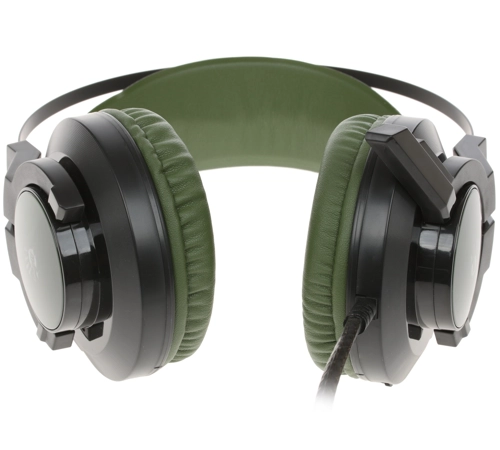 Компьютерная гарнитура A4Tech Bloody J450 (черный/зеленый)