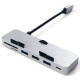 USB-хаб Satechi Aluminum Type-C clamp hub Pro (Silver)
