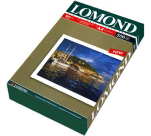 Фотобумага LOMOND глянцевая односторонняя A4 85 г/кв.м. 500 листов (0102146)
