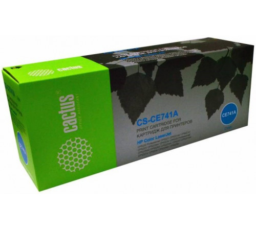 Картридж Cactus CS-CE741A (аналог HP 307A (CE741A))