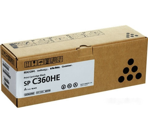 Картридж Ricoh SP C360HE 408184 (черный)