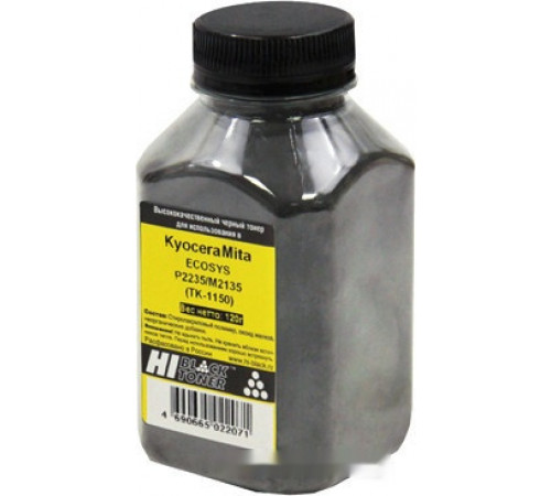 Тонер Hi-Black для Kyocera ECOSYS P2235/M2135 (TK-1150) 120 г