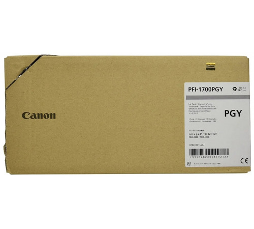 Картридж Canon PFI-1700 PGY 0782C001