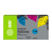 Картридж Cactus CS-F9K15A (аналог HP 728XXL)