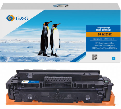Картридж G&G GG-W2031X (аналог HP W2031X)