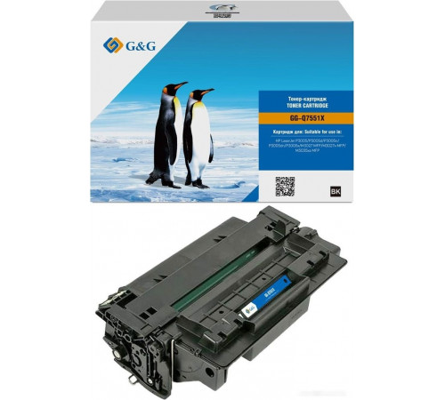 Картридж G&G GG-Q7551X (аналог HP Q7551X)