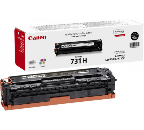 Картридж Canon 731H Bk