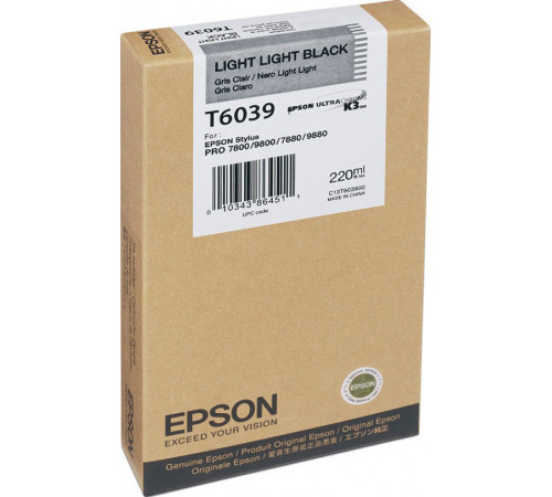 Картридж Epson C13T603900