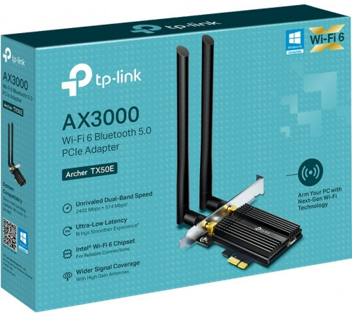 Беспроводной адаптер TP-Link Archer TX50E