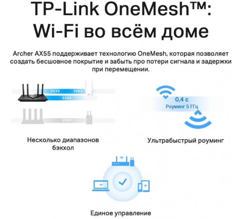 Беспроводной маршрутизатор TP-Link Archer AX55