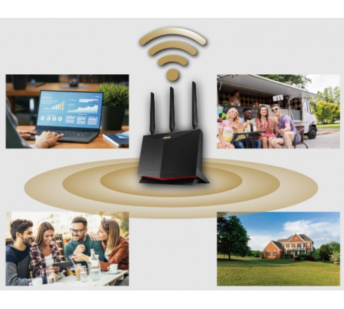 Беспроводной маршрутизатор Asus 4G-AC86U