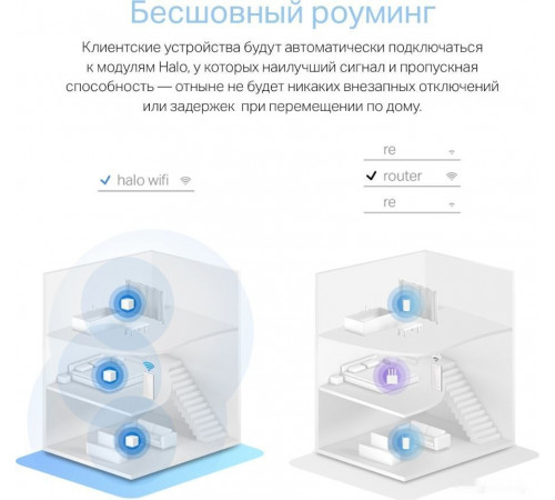 Беспроводной маршрутизатор Mercusys Halo H30 (3 шт)