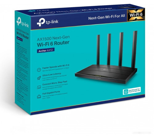 Беспроводной маршрутизатор TP-Link Archer AX12